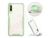 Green and transparent case with lanyard for Huawei Y9s (STK-L21)